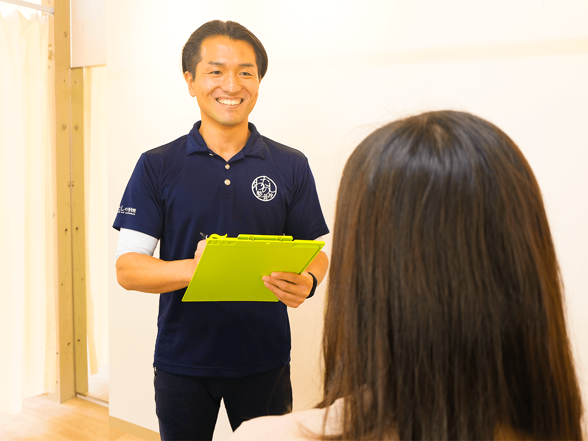 受付・カウンセリングの様子2